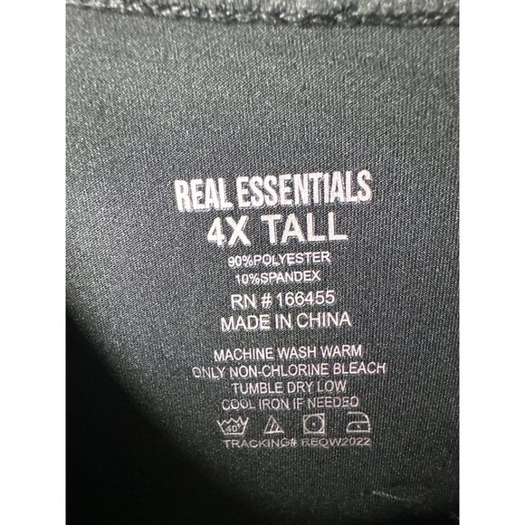 Men Size 4XL Tall Full Zip Lightweight Jackets Set Of 3 Real Essentials - Picture 8 of 10